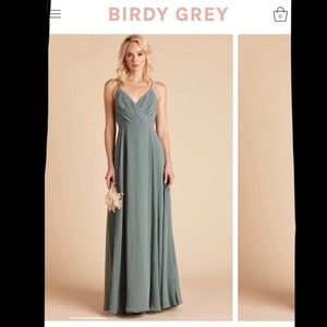 Kaia Birdy Grey sea glass bridesmaid dress M unaltered